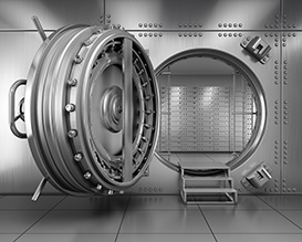 Банк, охранная сигнализация